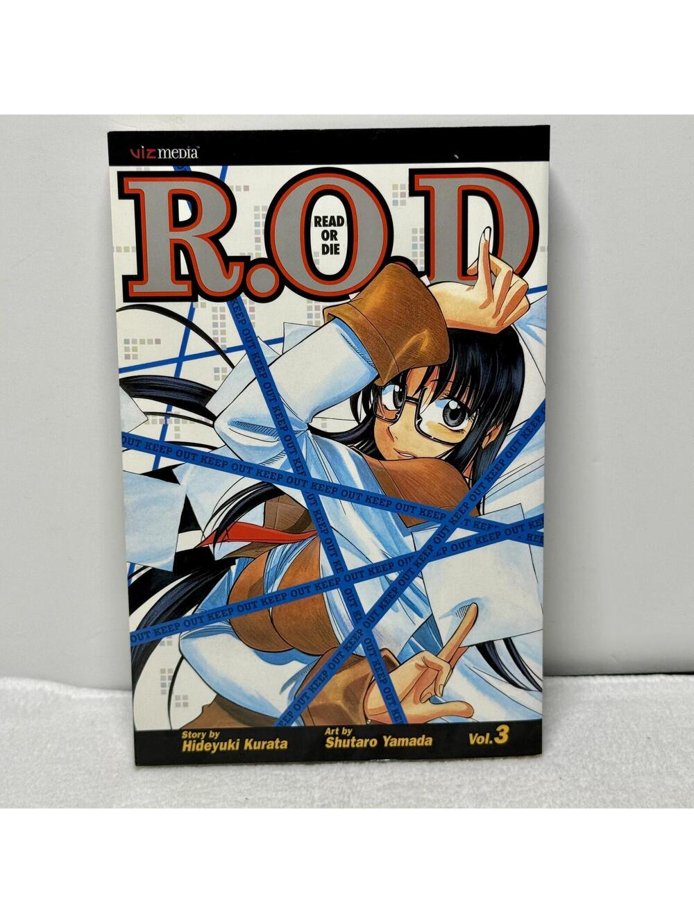 R.O.D. Read or Die Vol. 3 Manga Softcover by Hideyuki Kurata